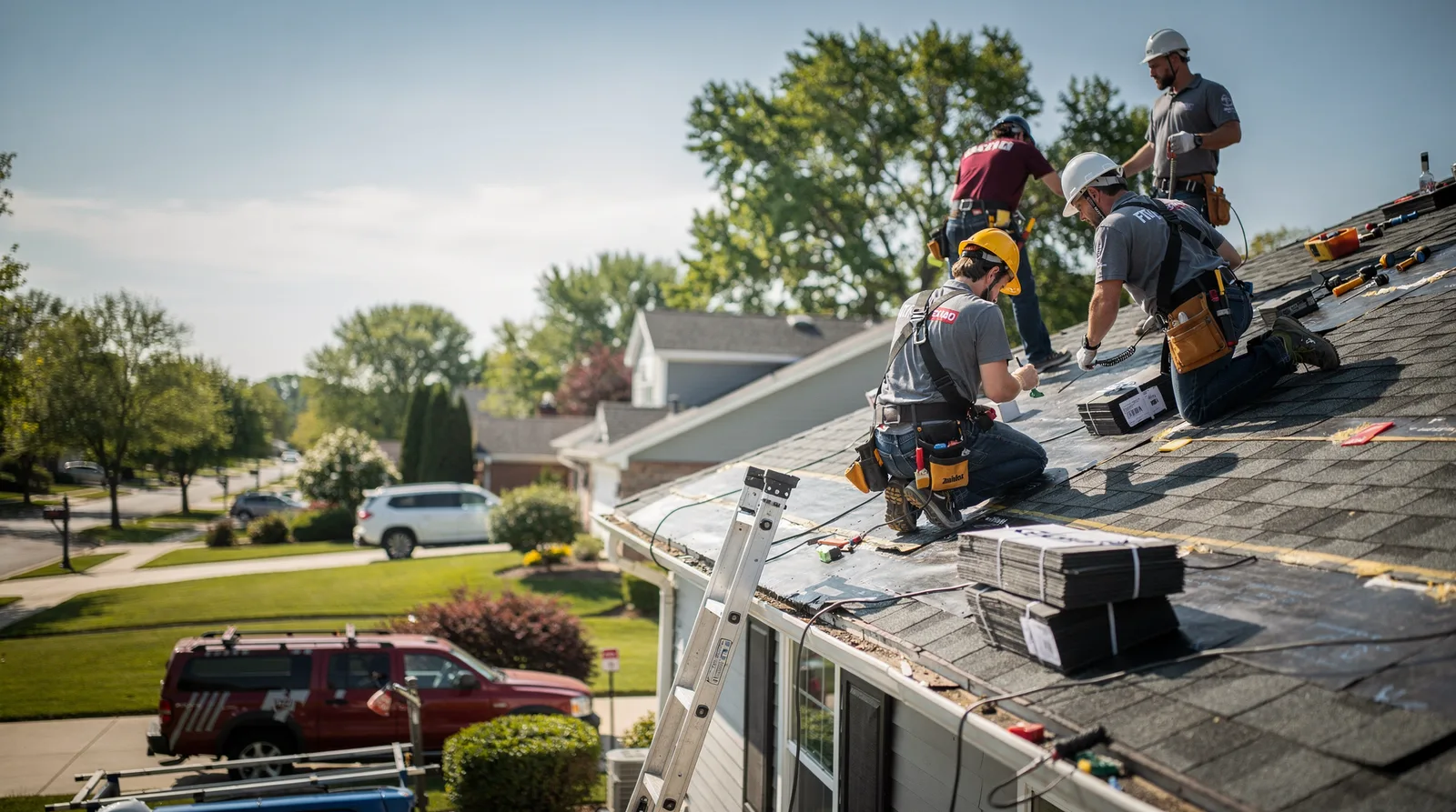 Roof Repair in Sherrard, IL around you